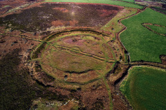Caer Bran Aerial View