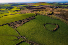 Caer Bran Aerial View