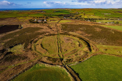 Caer Bran Aerial View