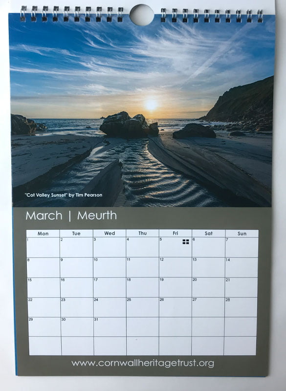 CHT Calendar 2021 March