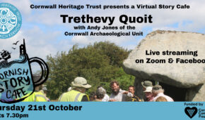 October Virtual Story Cafe ‘Trethevy Quoit' with Andy Jones