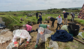 Cornwall Heritage Trust and English Heritage volunteers help maintain one of the best-preserved ancient villages in the South West