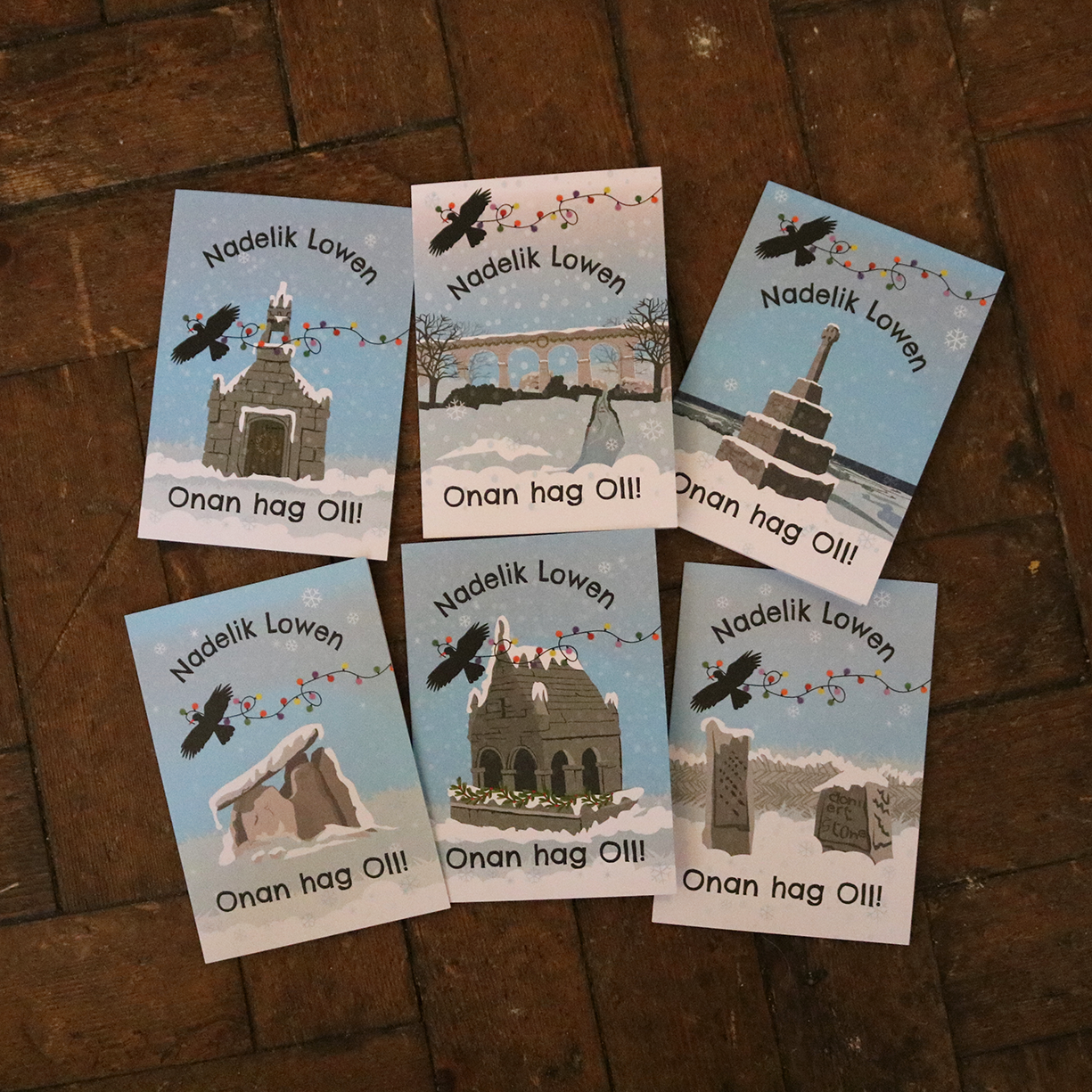 Christmas Cards (Packs of 6 and 12)