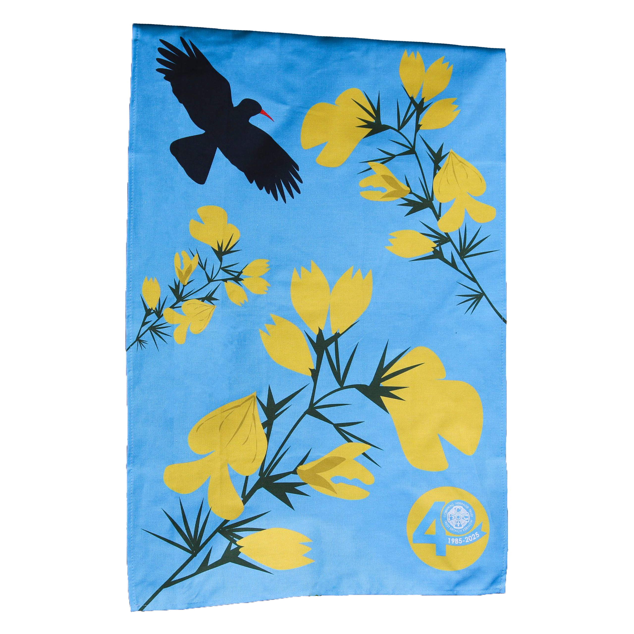 Cornwall Heritage Trust 40th Anniversary Tea Towel