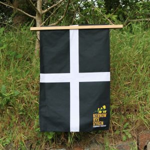St Piran's Flag Tea Towel