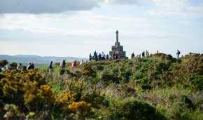 CHT-BeaconLighting-TregonningHill-Monument