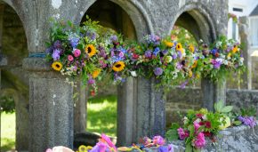 Celebrations at the St Cleer Well Flowering Ceremony 2026 CHT-Events-StCleerWellDressing
